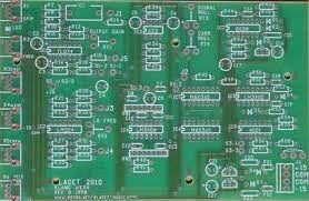 Green solder white silkscreen double side PCB - double layer PCB FR4 1 oz Copper